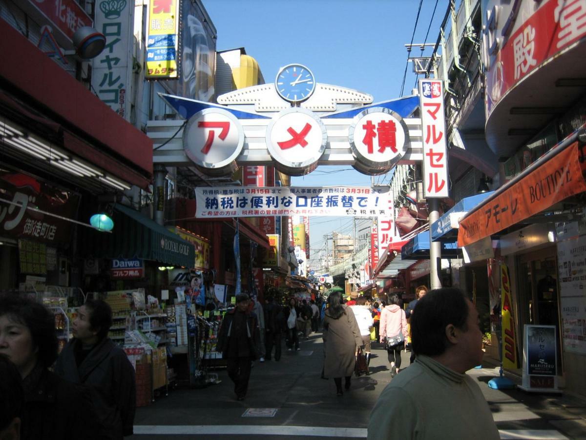 Sakura Cross Hotel Ueno Okachimachi Tokio Exterior foto